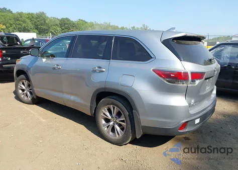 2016 Toyota Highlander Le Plus V6 из США, поврежденный, VIN 5TDBKRFH4GS299407